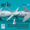 RESKIT RS72-0575 GBU-10 Paveway I laser guided bombs with BSU-37/B fin and BSU-3A/B wing (slow speed) (2 pcs) (3D Printed) 1/72